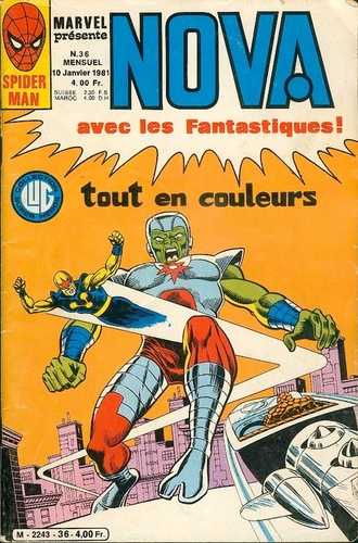 Scan de la Couverture Nova n 36